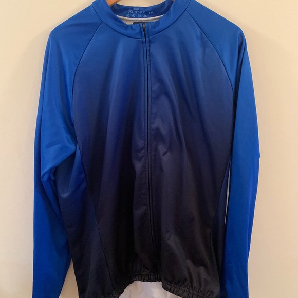 NWT Bicycle Booth jacket ,zip up, back pocket, size 5XL. Elastic waist and sleev - Picture 1 of 4